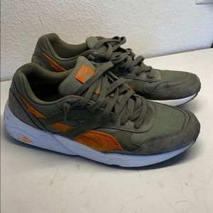 Green Puma Trinomic Shoes
